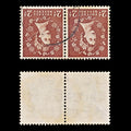 9059: GB SG518Wi 2d Red Brown 1954 Mi260Z Used C£44