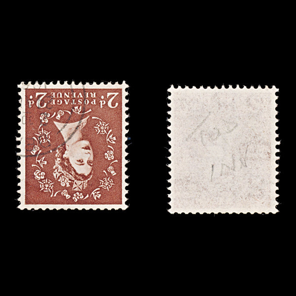 9060: GB SG518Wi 2d Red Brown 1954 Mi260Z Used C£22