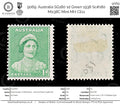 9069: Australia SG180 1d Green 1938 Sc#180 Mi138C Mint MH C£11