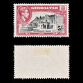9084: Gibraltar SG129b 5s Black 1944 Sc#116 Mi115D Mint MH C£38