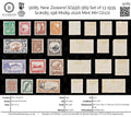 9085: New Zealand SG556-569 Set of 13 1935 Sc#185-198 Mi189-202A Mint MH C£172