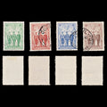9089: Australia SG196-199 Set of 4 1940 Sc#184-187 Mi156-159 Used C£40