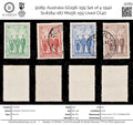 9089: Australia SG196-199 Set of 4 1940 Sc#184-187 Mi156-159 Used C£40