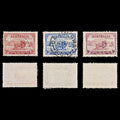 9091: Australia SG161-163 Set of 3 1936 Sc#159-161 Mi134-136 Used C£17
