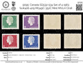 9095: Canada SG532-534 Set of 4 1963 Sc#406-409 Mi349C-352C Mint MVLH C£18