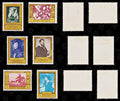 9110: Belgium SG1661-1666 Set of 6 1958 Sc#B625-B630 Mi1119-1124 Mint MVLH C£15