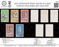 9112: Switzerland SG401-404 Set of 4 1940 Sc#B100-B103 Mi364-367 Used C£60