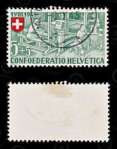9113: Switzerland SG461-464 Set of 4 1945 Sc#B146-B149 Mi460-463 Used C£24, view 3