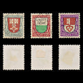 9116: Switzerland SGJ11-J13 Set of 3 1919 Sc#B12-B14 Mi149-151 Used C£45