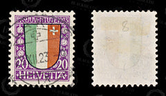 9119: Switzerland SGJ24-J27 Set of 4 1923 Sc#B25-B28 Mi185-188 Used C£84, view 5
