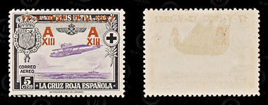 9121: Spain SG454-445 Set of 10 1927 Sc#B53-B55 Mi374-361 Mint MH C£220, image 3