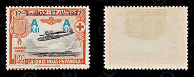 9121: Spain SG454-445 Set of 10 1927 Sc#B53-B55 Mi374-361 Mint MH C£220, image 10