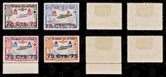 9122: Spain SG455-458 Set of 4 1927 Sc#B60-B63 Mi369-372 Mint MH C£172, view 2