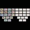 9123: Belize SG395-380 Set of 16 1976 Sc#360-345 Mi345X-330X Mint MNH C£55