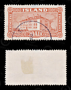 9124: Iceland SG151-155 Set of 5 1925 Sc#144-148 Mi114-118 Used C£20, view 3