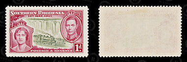 9125: Southern Rhodesia SG36-39 2x Sets of 4 1937 Sc#38-41 Mi38-41 Mint MH C£22, image 3