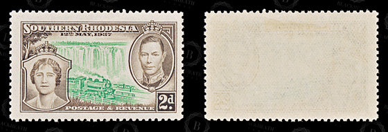 9125: Southern Rhodesia SG36-39 2x Sets of 4 1937 Sc#38-41 Mi38-41 Mint MH C£22, image 4