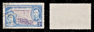 9125: Southern Rhodesia SG36-39 2x Sets of 4 1937 Sc#38-41 Mi38-41 Mint MH C£22, image 9