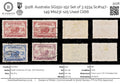 9128: Australia SG150-152 Set of 3 1934 Sc#147-149 Mi123I-125 Used C£66