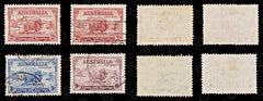 9128: Australia SG150-152 Set of 3 1934 Sc#147-149 Mi123I-125 Used C£66, view 2
