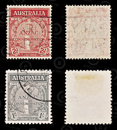 9131: Australia SG154-155 Set of 2 1935 Sc#150-151 Mi127-128 Used C£40, view 2