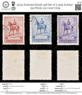 9133: Australia SG156-158 Set of 3 1935 Sc#152-154 Mi129-131 Used C£59