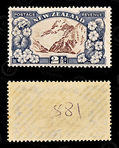 9155: New Zealand SG581 2½d Multicolor 1936 Sc#207b Mi216A Mint MLH C£11, view 2