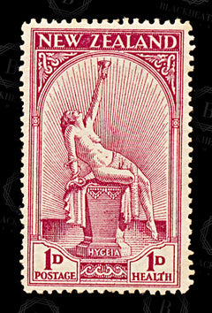 9161: New Zealand SG552 1+1d Carmine 1932 Sc#B5 Mi185 Mint MLH C£25, view 3
