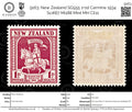 9163: New Zealand SG555 1+1d Carmine 1934 Sc#B7 Mi188 Mint MH C£11