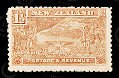 9165: New Zealand SG275b 1½d Chestnut 1900 Sc#101 Mint MH C£10, view 3