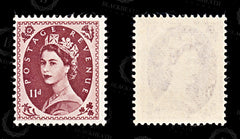 9167: GB SG528 11d Brown purple 1954 Sc#305 Mi270X Mint MVLH C£35, view 2