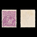 9170: Australia SG64 4d Violet 1921 Sc#32 Mi37XA Used C£15