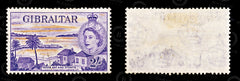 9171: Gibraltar SG155 2s Orange &  Reddish violet 1953 Sc#142 Mi144 Mint MH C£16, view 2