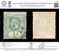 9176: Gilbert & Ellice SG12a ½d Yellow-Green 1912 Sc#14 Mi12a Used C£20