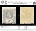 9178: Gilbert & Ellice SG14 2d Grey slate 1916 Sc#16 Mi14 Mint MH C£15