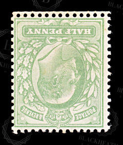 9183: GB SG218Wi ½d Yellowish green 1904 Mi103IZb Mint MNH C£12, view 3