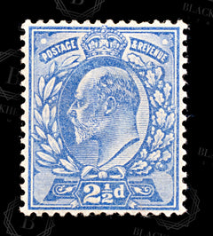 9186: GB SG230 2½d Ultramarine 1902 Sc#131 Mi107Ic Mint MH C£20, view 3