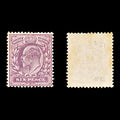 9187: GB SG246 6d Slate purple 1902 Sc#135a Mi111Iwb Mint MVLH C£45