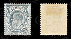 9188: GB SG249 7d Grey black 1910 Sc#145 Mi120Ib Mint MH C£15, view 2