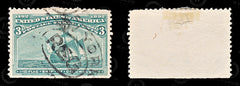 9189: USA SG237 3c Dark green 1893 Sc#232 Mi75 Used C£15, view 2