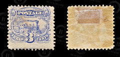 9194: USA SG116 10x 3c Blue 1869 Sc#114 Mi28 Mint MH C£250, view 2