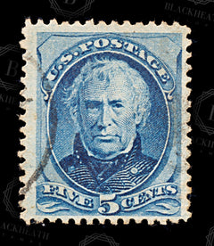 9195: USA SG181 14x 5c Greenish blue 1878 Sc#179 Mi48 Used C£23, view 3