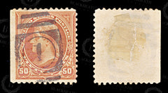 9196: USA SG278 50c Orange 1895 Sc#275 Mi112a Used C£36, view 2