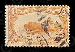 9197: USA SG293 4c Deep orange 1898 Sc#287 Mi119 Used C£25, view 3