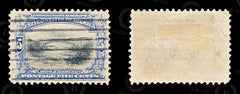 9199: USA SG303 5c Black &  Ultramarine 1901 Sc#297 Mi135 Used C£16, view 2