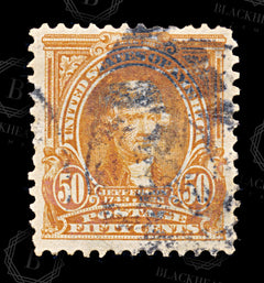 9200: USA SG316 50c Deep orange 1903 Sc#310 Mi148A Used C£32, view 3