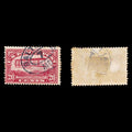9205: USA SGP430 20c Carmine rose 1913 Sc#Q8 MiPK8 Used C£27