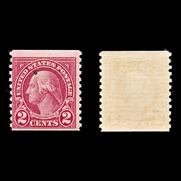 9206: USA SG605 Small Ink dot 1929 Sc#599A Mint MLH C£100