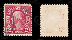 9208: USA SG599 19¾mm 1926 Sc#595 Used C£375, view 2