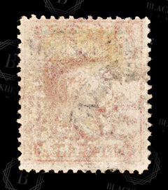 9213: Montserrat SG1 1d Red 1883 Sc#1 Mi1 Used C£19, view 4